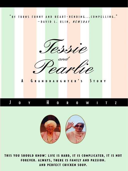 Title details for Tessie and Pearlie by Joy Horowitz - Wait list
